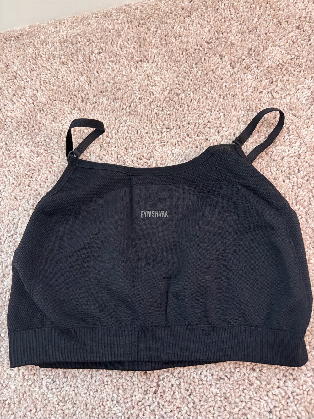 Gymshark seemless high neck sports bra